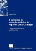 E-Commerce ALS Strategische Option Fur Regionale Online-Zeitungen