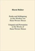 Pauke Und Schlagzeug In Den Werken Von Hans Werner Henze