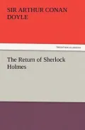 The Return of Sherlock Holmes