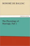 The Physiology of Marriage, part 1