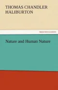 Nature and Human Nature