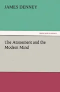 Atonement and the Modern Mind