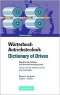 Dictionary of Drives and Mechatronics/Worterbuch Antriebstechnik Und Mechatronik