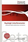 Book cover of Rayleigh Interferometer