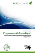Book cover of Programme (Informatique)