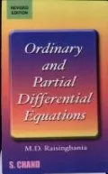 Book cover of Ordinary and Partial Differential Equations