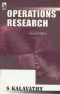 Operations Research by S. Kalavathy — book cover
