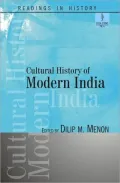Cultural History of Modern India : Readings in History