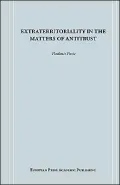 Extraterritoriality in the Matters of Antitrust