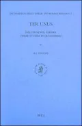 Inconsistencies in Greek and Roman Religion I Ter Unus  Isis Dionysus, Hermes Three Studies ...