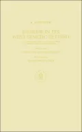 Hebrew in Its West Semitic Setting: Pt. 2 - Phonetics and Phonology, Pt. 3 - Morphosyntactics