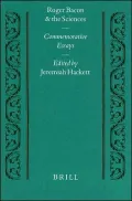 Roger Bacon and the Sciences : Commemorative Essays