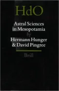 Astral Sciences in Mesopotamia