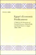 Egypt's Economic Predicament: A Study in the Interaction of External Pressure, Political Folly and Social Tension in Egypt, 1960-1990