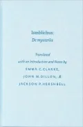 Iamblichus: De Mysteriis