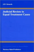 Judicial Review in Equal Treatment Cases