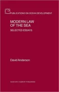 Modern Law of the Sea: Selected Essays