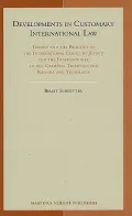 Developments in Customary International Law: Theory and the Practice of the International Court of Justice and the International ad hoc Criminal Tribunals for Rwanda and Yugoslavia