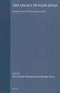 The Legacy of Hans Jonas (Paperback)