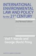 International Environmental Law and Policy for the 21st Century