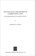 Political Philosophy: An Introduction to la Scienza Nuova
