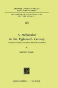 A Medievalist in the Eighteenth Century