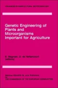 Genetic Engineering Of Plants And Microorganisms Important For Agriculture