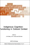 Indigenous Cognition
