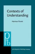 Contexts of Understanding
