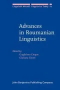 Advances in Roumanian Linguistics