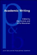 Academic Writing : Intercultural and Textual Issues