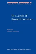 The Limits of Syntactic Variation
