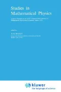Studies in Mathematical Physics