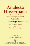 The Great Chain of Being and Italian Phenomenology