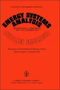 Energy Systems Analysis