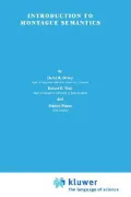 Introduction to Montague Semantics