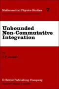 Unbounded Non-Commutative Integration