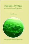 Italian Syntax: A Government-Binding Approach