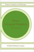 Essays in Logical Semantics. Studies in Linguistics and Philosophy,  Band 29