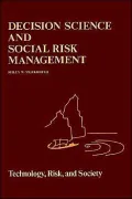 Decision Science and Social Risk Management