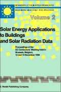 Solar Energy Applications to Buildings and Solar Radiation Data