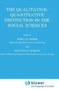 The Qualitative-Quantitative Distinction in the Social Sciences