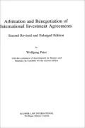 Arbitration & Renegotiation Of Intl Investment Agreements, 2nd Ed