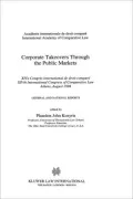 Corporate Takeovers Through The Public Markets