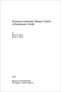 European Community Merger Control