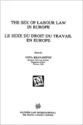 The Sex Of Labour Law In Europe