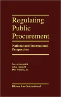 Regulation Public Procurement - National and International Perspectives