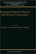 Emerging Financial Markets And Secured Transactions, Vol. 6