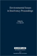Environmental Issues In Insolvency Proceedings