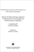Abuse Of Procedural Rights